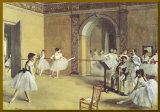 Dance Foyer at the Opera - Gold Trim