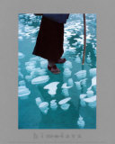Air Bubbles in the Frozen River Zanskar
