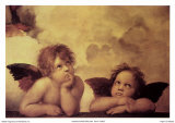 Detail of the Sistine Madonna  c1514