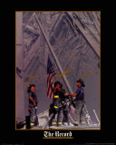 Firemen Raising The Flag At Wtc