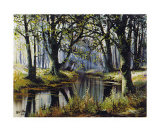 Tranquility by the trees