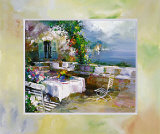 Garden at the lake