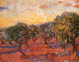 The Olive Grove  c1889