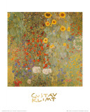 Country Garden with Sunflowers