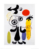 Figur Gegen Rote Sonne II  c 1950