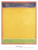 Untitled (Blue  Yellow  Green on Red)  1954