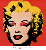 Marilyn  1967 (On Red)