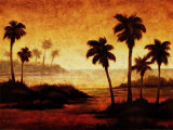 Sunset Palms II