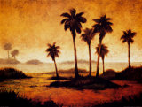 Sunset Palms I