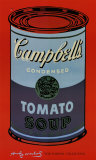 Campbell's Soup Can  1965 (Blue and Purple)