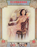 Shanghai Lady in Antique Chair
