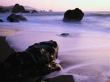 Waves on a Sandy Beach