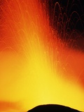 Lava Fountain at Stromboli