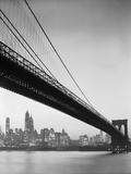 Brooklyn Bridge and Manhattan Skyline