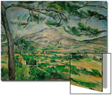 Mont Sainte-Victoire with Large Pine-Tree  circa 1887