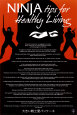 Ninja+tips+for+healthy+living+poster