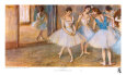 dance greenroom print by edgar