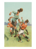 Soccer Vintage Art, Posters and Prints at Art.com