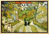 Stairway at Auvers Art Print by Vincent van Gogh at www.bagssaleusa.com/louis-vuitton/